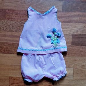 Adorable outfit by Baby Crew - 12m